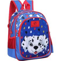 Mochila Costa Escolar Creche Menino Infantil Grande Dog Pet