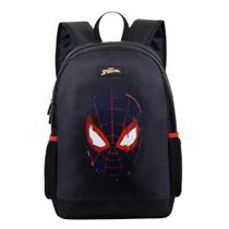 Mochila Costa Escolar Esportiva Bolsa Homem Aranha Preto