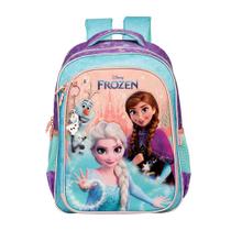 Mochila Costa Frozen Y2 Infantil Escolar Menina Organizador