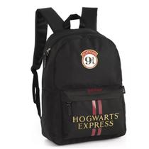 Mochila Costa Harry Potter Simbolo Brasão Plataforma 9 3/4