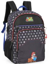 Mochila Costa Infantil Juvenil Super Mario Grande Porta Notebook Original Luxcel - Luxcel London