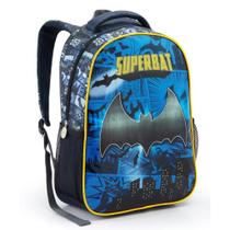 Mochila Costa Infantil Menino Batman Morcego Escolar Seanite