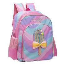 Mochila Costa Infantil Piocolé Candy Rosa Escolar 2026 Mochila Costa Infantil Piocolé Candy Rosa Escolar 2026