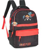 Mochila Costa Juvenil Grande One Piece Chop Chaveiro Original Modelo 2025 - Luxcel London