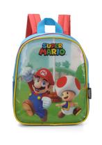 Mochila Costa mini Pré Super Mario Luxcel 1 a 3 anos Mochila Costa mini Pré Super Mario Luxcel 1 a 3 anos