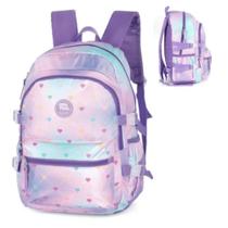 Mochila Costa Roxo Up4you Feminino Escolar - Luxcel Mochila Costa Roxo Up4you Feminino Escolar - Luxcel