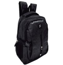 Mochila Costa Style Juvenil Masculina Preto SB22702 - kit