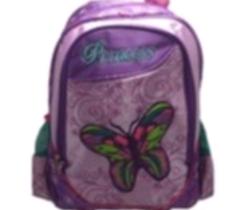 Mochila costal Princess borboleta - Luxcel