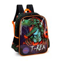 Mochila Costas 16" UP4YOU T-Rex Preto/Laranja Luxcel Mochila Costas 16" UP4YOU T-Rex Preto/Laranja Luxcel
