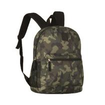 Mochila Costas 17 Sport Camuflada Verde Mf23077 Clio