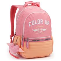Mochila Costas 18 Color Up Passeio Meninas Notebook Rosa Mochila Costas 18 Color Up Passeio Meninas Notebook Rosa