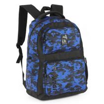 Mochila Costas 18 Juvenil 4Y Up4You Azul Camuflada Luxcel