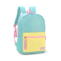 Mochila Costas 18 Up4You Larissa Manoela Candy Verde Luxcel