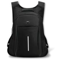 Mochila Costas Antifurto Segura Resistente Trava TSA