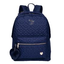 Mochila costas capricho crush - azul marinho