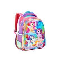 Mochila Costas Creche Unicónio Arco Iris Meninas Pré Escola Mochila Costas Creche Unicónio Arco Iris Meninas Pré Escola