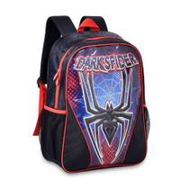 Mochila Costas Dark Spider Homem Aranha Preto Masculino Infantil Escolar Clio Mochila Costas Dark Spider Homem Aranha Preto Masculino Infantil Escolar Clio