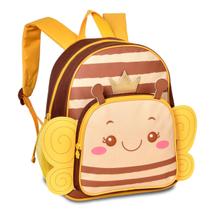 Mochila Costas Escola Infantil Bichinhos Abelha Borboleta