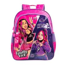 Mochila Costas Escolar 16 Emilly Vick Katlen X Dos Rosas 15602 Xeryus
