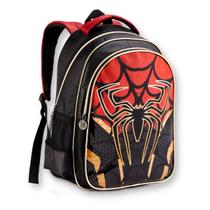 Mochila Costas Escolar Creche Meninos Spider Denlex