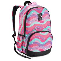 Mochila Costas Escolar Infantil Escolar Feminina Coração Estrela Faculdade Denlex