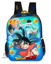 Mochila Costas Escolar Infantil - Goku Dragon Ball Z