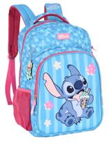 Mochila Costas Escolar Lilo Stitch Angel Oficial MS50101