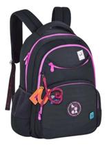 Mochila Costas Escolar Luluca Com Chaveiro Exclusivo Meninas 2026