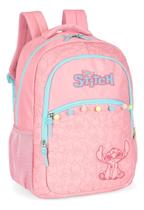 Mochila costas escolar stitch ms50071sc luxcel rosa