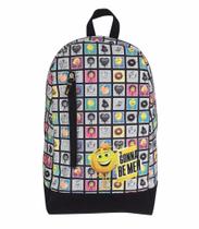 Mochila Costas Escolar Teen Exclusiva Emoji Emotions Filme