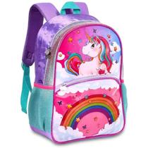 Mochila Costas Escolar Unicornio UN24539J Tamanho 40x30cm Mochila Costas Escolar Unicornio UN24539J Tamanho 40x30cm