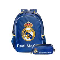 Mochila Costas Estojo Real Madrid Futebol Regatas Infantil Mochila Costas Estojo Real Madrid Futebol Regatas Infantil