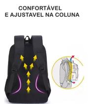 Mochila Costas Executiva Reforçada Casual Notebook Masculina - Clio Style
