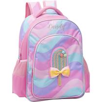 Mochila Costas Feminina Escolar Grande Candy Kids Yepp