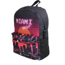 Mochila Costas Feminina Landscape Miami Sunset Dermiwil