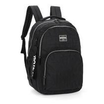 Mochila Costas G Laptop Juvenil Crinkle Up4you Preta