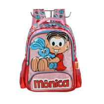 Mochila Costas G Turma da Mônica Magali 3 Compartimentos