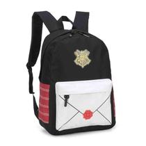 Mochila Costas Harry Potter Carta Hogwarts Branca Original Mochila Costas Harry Potter Carta Hogwarts Branca Original