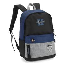 Mochila Costas Harry Potter Hogwarts Casual Juvenil Azul Escolar Luxcel Mochila Costas Harry Potter Hogwarts Casual Juvenil Azul Escolar Luxcel