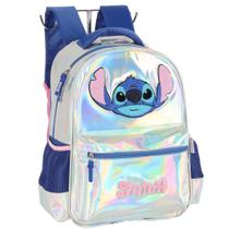 Mochila Costas Holográfica STITCH DISNEY - Luxcel IS41681SC