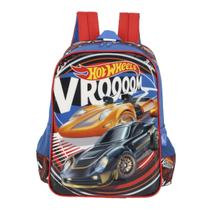 Mochila Costas Hot Wheels Menino Escolar Infantil Luxcel Mochila Costas Hot Wheels Menino Escolar Infantil Luxcel