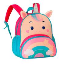 Mochila Costas Infantil Bebê Feminina Menina Pets Clio