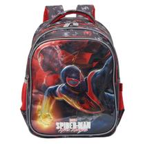 Mochila Costas Infantil Escolar Creche Miles Morales Spider Xeryus 13363 Mochila Costas Infantil Escolar Creche Miles Morales Spider Xeryus 13363