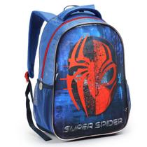 Mochila Costas Infantil Escolar Spiderman Homem Aranha Venom