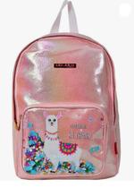 mochila costas infantil llama lili july - Santino