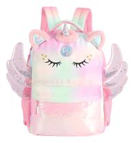Mochila Costas Infantil Meninas UP4you Unicornio - Luxcel