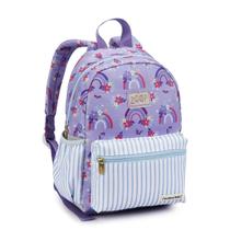 Mochila Costas Infantil Seanite Meninas Lilás Escolar Creche Mochila Costas Infantil Seanite Meninas Lilás Escolar Creche