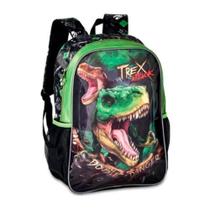 Mochila Costas Infantil T Rex Dinossauro Verde Clio Original Ref 3463 Mochila Costas Infantil T Rex Dinossauro Verde Clio Original Ref 3463