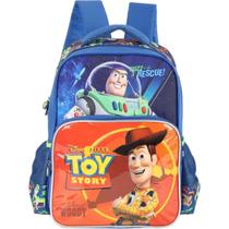 Mochila Costas infantil Toy Story Escolar Woody Buzz Luxcel