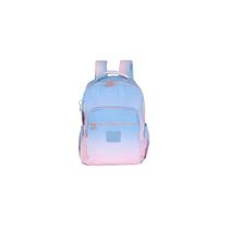 Mochila Costas Juvenil Crinkle Bicolor Luara Up4you 021765 Cor:Azul